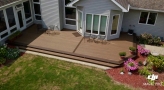 Trex ground level deck in Decatur IL.